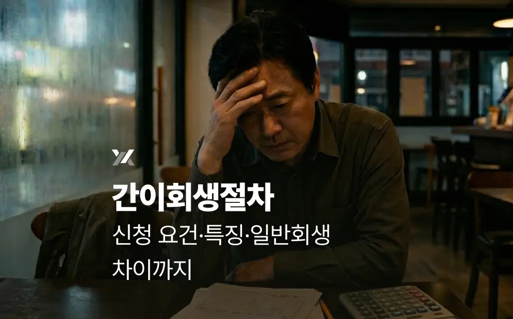 간이회생절차 신청 요건·특징·일반회생 차이까지