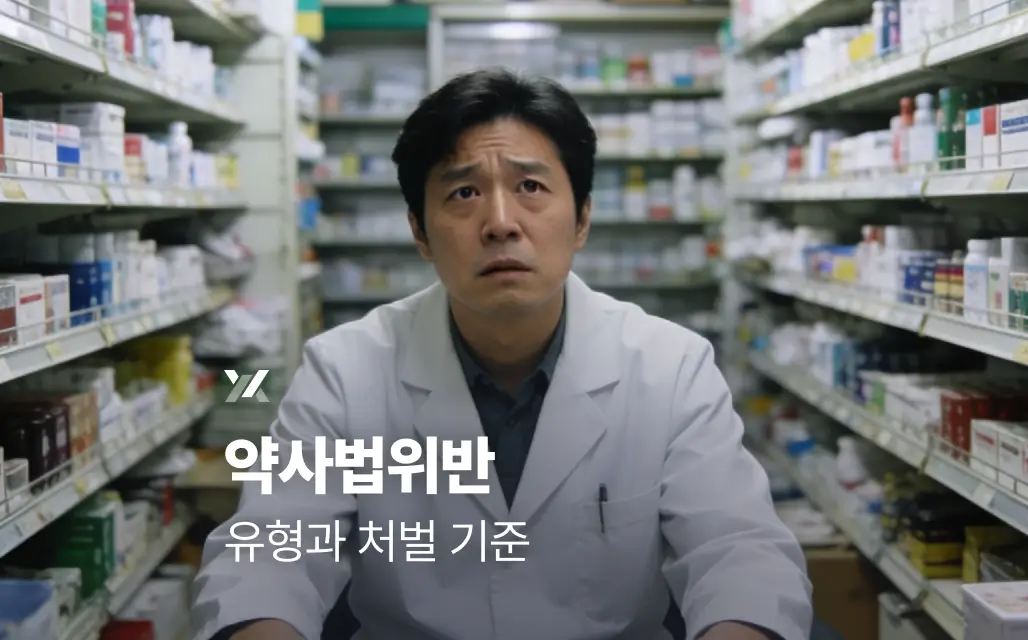 약사법위반 유형과 처벌 기준